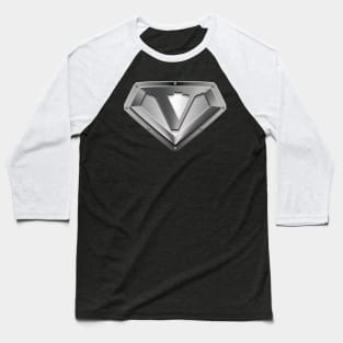 Super Sleek Style V Symbol Baseball T-Shirt